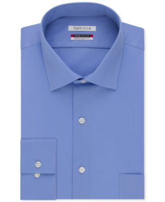 Van Heusen Men's Flex Classic Fit Plaid Short Sleeve Button-Down Shirt - Stretch, Non-Iron - View #7
