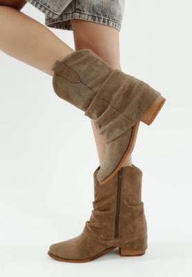 Сапоги Rag - Co Bronco из телячьей кожи с напуском