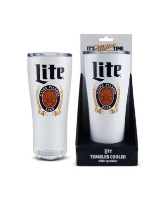 Тублер Miller Lite с двойной изоляцией из нержавеющей стали Bluetooth Spaker белый