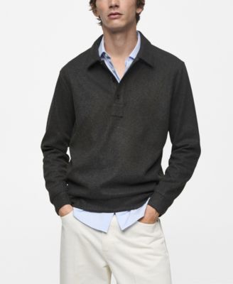 Мужская рубашка Mango обычного покроя на пуговицах