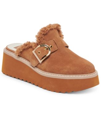 Женские сабо на платформе из плюша Lelani Dolce Vita 28090₽