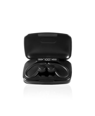 Беспроводные наушники RCA Wave-70 True с высоким разрешением звука и временем воспроизведения 20 часов, черные