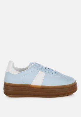 Кроссовки на шнуровке из искусственной кожи London Rag Knockout 10790₽