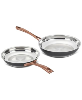 Набор сковородок Cuisinart Matte Black Elegance диаметром 8 и 10 дюймов