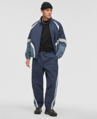 Модные мужские спортивные брюки-рипстоп в боковую полоску эксклюзивно в Macys 13890₽