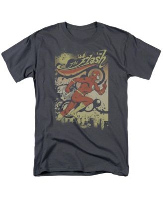 Dc Flash Мужская футболка DC Comics Flash Just Passing Through с коротким рукавом для взрослых