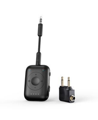 Беспроводной аудиопередатчик и приемник MEE audio Connect Air Pro для бортового аудио, автомобильных стереосистем и многого другого черного цвета