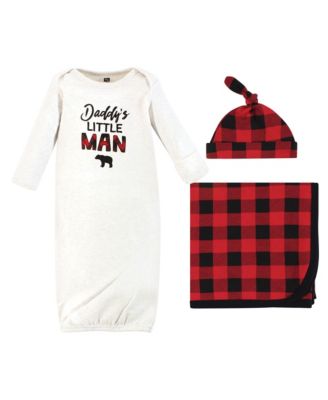 Детское платье Hudson, пеленальное одеяло и шапочка или повязка на голову