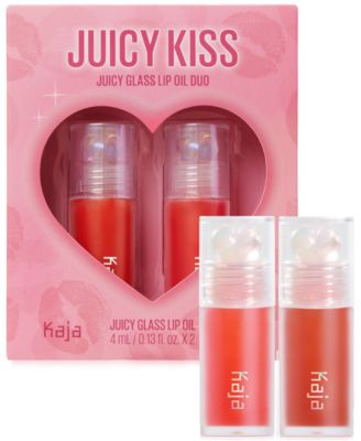 Kaja, 2 шт. Подарочный набор Juicy Kiss с маслом для губ из стекла Juicy, эксклюзивно в Macys