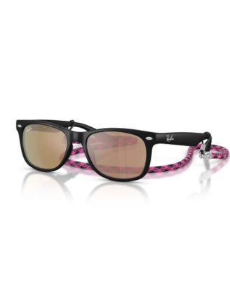 Детские солнцезащитные очки Ray-Ban Jr, New Wayfarer (7-10 лет)