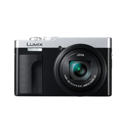 Компактная цифровая фотокамера Panasonic LUMIX ZS99 для наведения и съемки (серебристый) серебристый