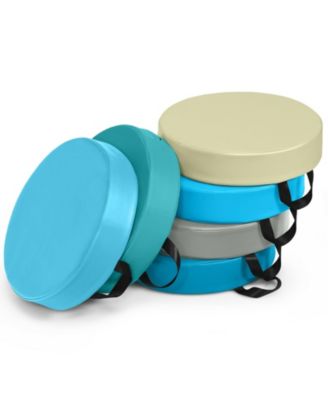 6 Штук 15-дюймовых круглых напольных подушек для малышей