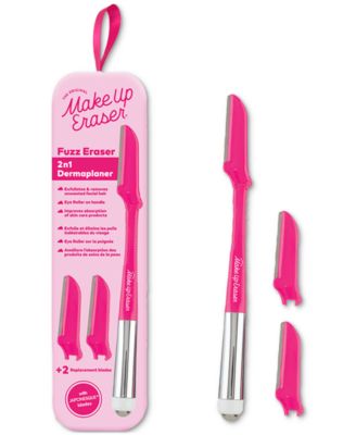 Ластик для макияжа Fuzz Eraser 2n1 Dermaplaner белый