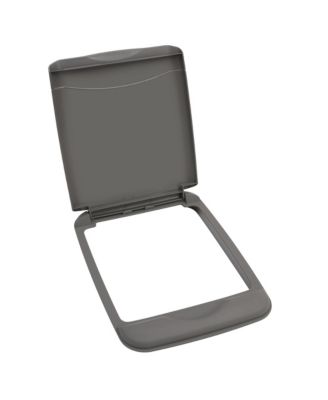 Полка Rev-A-Shelf, 35 кв.м. Сменная крышка для мусорного бака, серая (только с крышкой), RV-35-LID-13-1-40