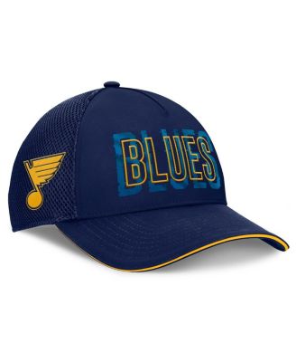 Мужская кепка Fanatics Fundamental Flex от Navy St. Louis Blues