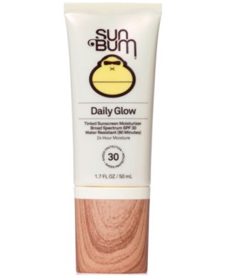 Солнцезащитный увлажняющий крем Sun Bum Daily Glow с тонированным покрытием SPF 30, 1,7 унции, без цвета