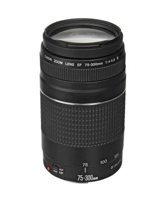 Объектив Canon EF 75-300 мм f/4-5.6 III черный
