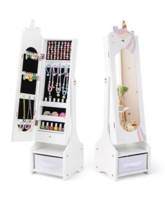 Шкафчик для хранения ювелирных изделий GOUUN Kids с 2-мя углами наклона