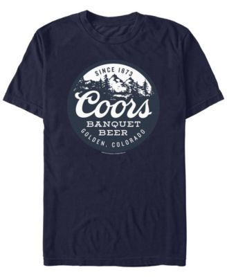 Мужская футболка Coors Brewing Company с коротким рукавом для банкетного пива Coors