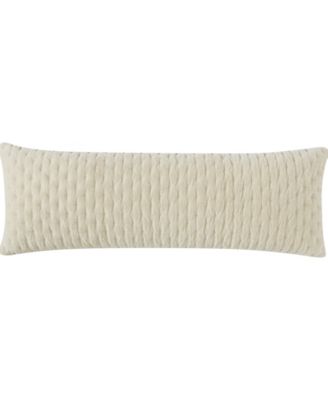 Декоративная подушка-валик из чистого бархата DKNY, 12