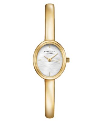 Женские золотые часы-браслет ROSEFIELD Bangle из нержавеющей стали 23,5 мм