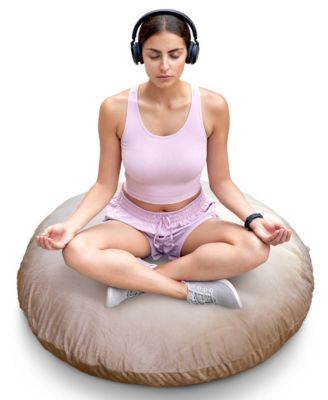 Очень большая круглая декоративная подушка для пола из коллекции Cheer Collection, 32