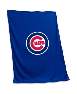 Толстовка-одеяло с логотипом бренда Chicago Cubs размером 54 x 84 дюйма