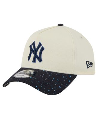 Мужская кремовая шляпа New Era New York Yankees в крапинку с А-образной оправой, регулируемая по длине, коричнево-бежевый