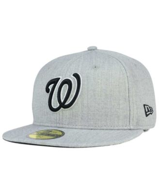 black washington nationals hat