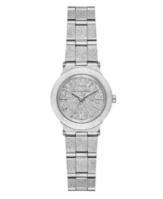 Женские часы Michael Kors Billie с тремя стрелками из нержавеющей стали серебристого цвета, 26 мм