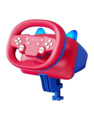 Игровой руль NBCP беспроводной для Switch/PC/PS4, красный