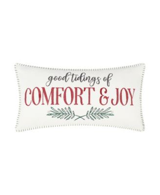 Декоративная подушка Levtex Spencer Plaid Comfort с вышивкой, 12