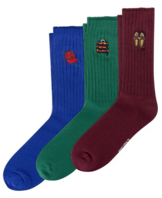 Подарочная коробка для мужских носков Polo Ralph Lauren с вышивкой Novely из 3 упаковок