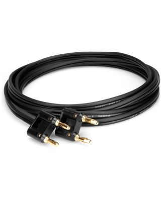 Кабель акустический Hosa Dual Banana 15,2 м, черный