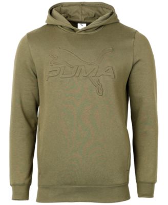 Мужская толстовка с капюшоном с тисненым логотипом Puma