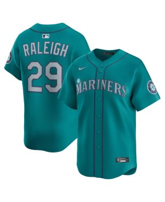 Мужская футболка Nike Cal Raleigh Teal Seattle Mariners Alternate Limited