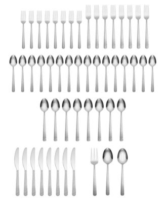 Зеркальный шлифовальный станок Cambridge Silversmiths из нержавеющей стали, 51 шт. Набор столовых приборов на 8 персон