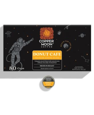 Кофейные капсулы на одну порцию для пивоваров Keurig K Cup, смесь Donut Cafe, 80 грамм