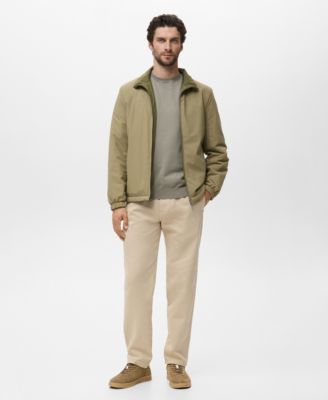 Мужская стеганая водоотталкивающая двусторонняя куртка Mango