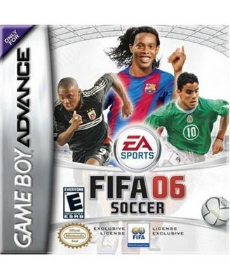Видеоигра Electronic Arts FIFA Soccer 2006 для Game Boy Advance, многоцветная