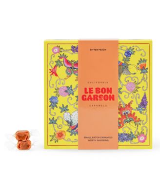 Коробка карамелек с кусочками персика 