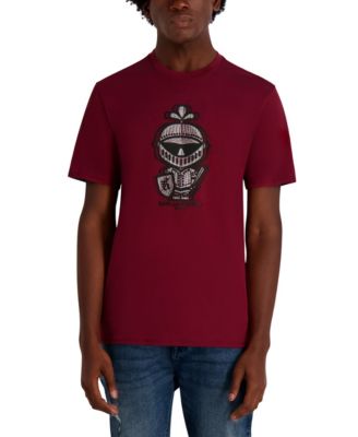 Мужская футболка с принтом KARL LAGERFELD PARIS в доспехах из кожи дракона