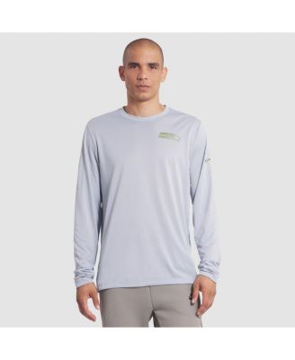 Мужская футболка Nike Wolf Gray из коллекции Seattle Seahawks 2025 Rivalries Sideline Legend с длинным рукавом Dri-FIT