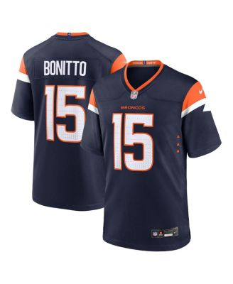 Мужская футболка Nike Nik Bonitto Navy Denver Broncos для альтернативной игры