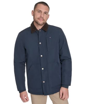 Мужское пальто Highland Barn от Tommy Hilfiger с вельветовым воротником