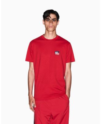 Мужская футболка с графическим значком на груди A|X Armani Exchange, красная