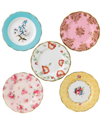 Королевский Альберт, 100 лет, 1950-1990, Набор тарелок из 5 предметов