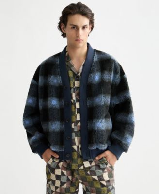 Мужской свитер-кардиган SCOTCH & SODA с V-образным вырезом