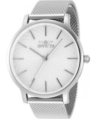 Женские кварцевые часы с серебряным циферблатом Invicta Lady's 48972 Wild Flower