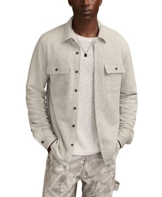 Мужская трикотажная рубашка в елочку с длинным рукавом от бренда Lucky